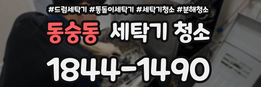 동숭동 세탁기 청소