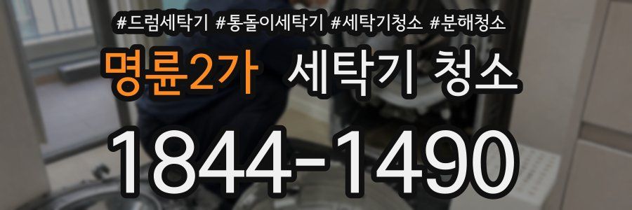 명륜2가 세탁기 청소