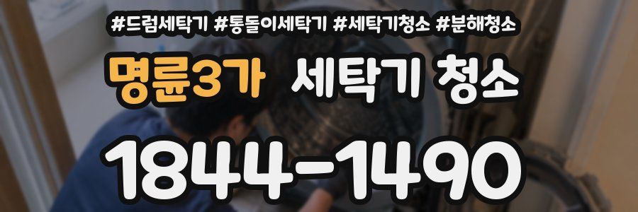 명륜3가 세탁기 청소