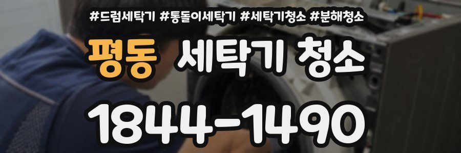 평동 세탁기 청소