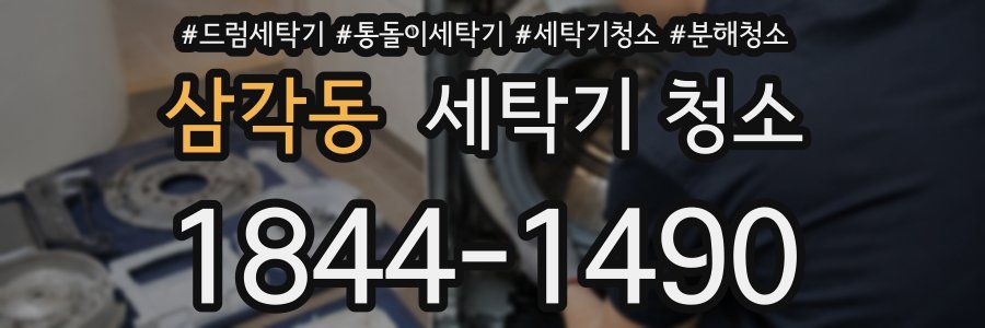 삼각동 세탁기 청소