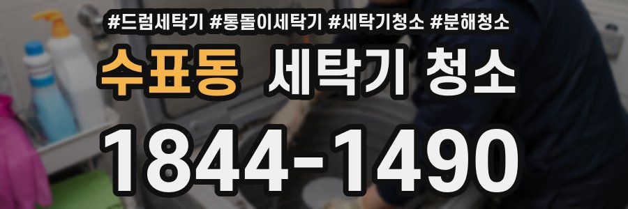 수표동 세탁기 청소