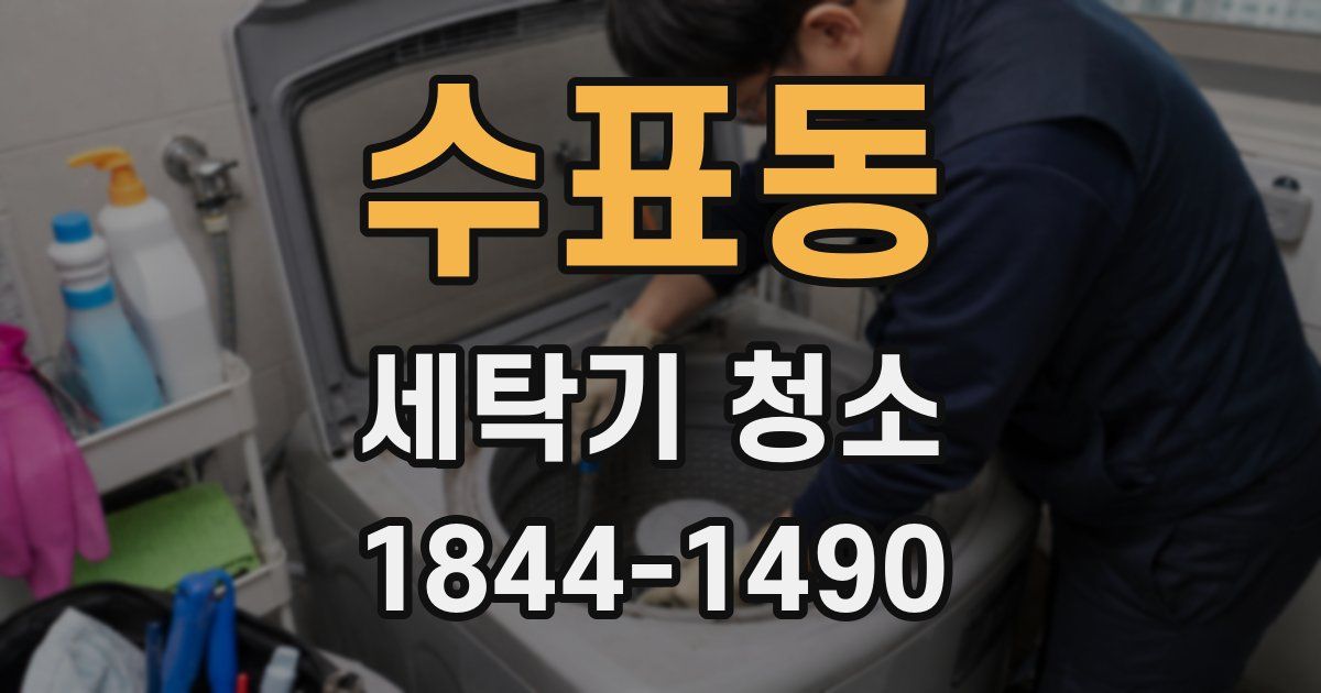 수표동 세탁기 청소