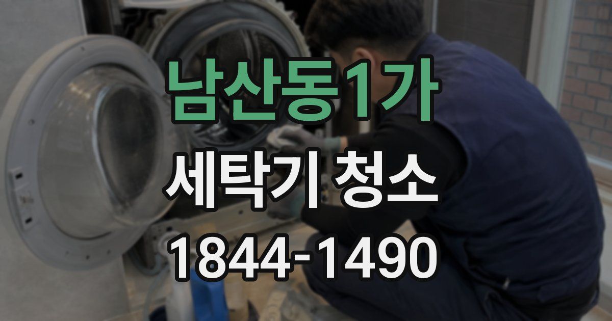 남산동1가 세탁기 청소