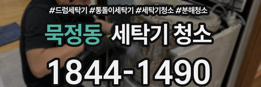 묵정동 세탁기 청소