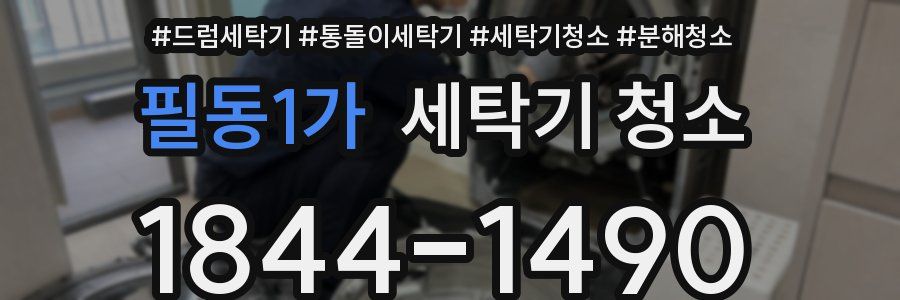 필동1가 세탁기 청소