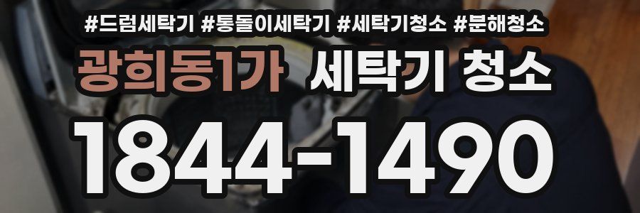 광희동1가 세탁기 청소