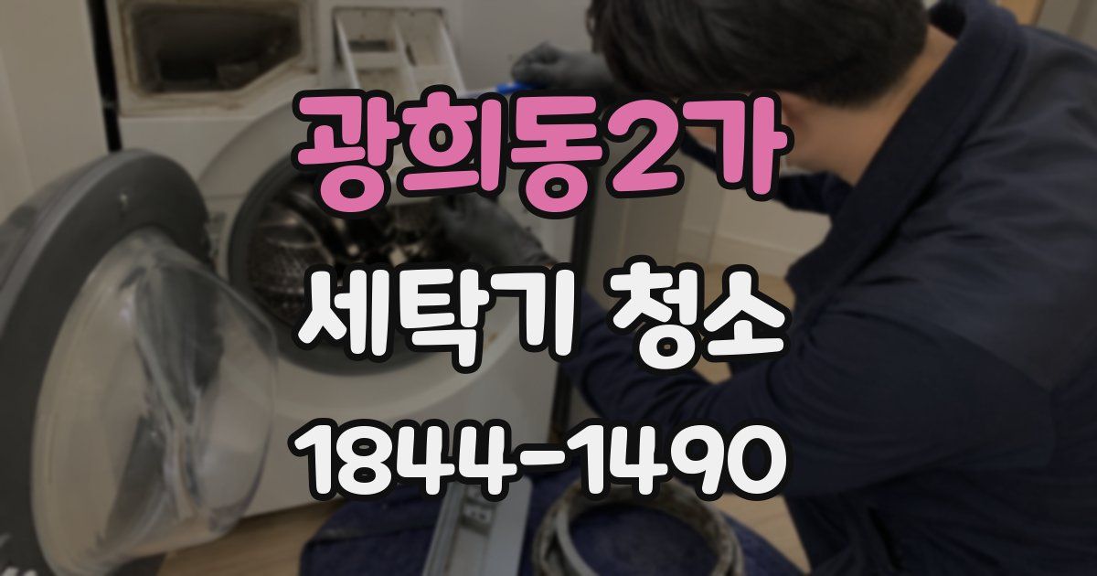 광희동2가 세탁기 청소