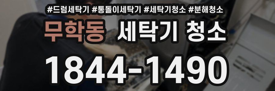 무학동 세탁기 청소