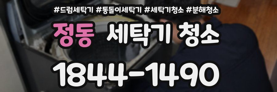 정동 세탁기 청소