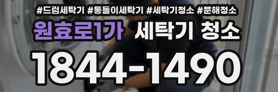 원효로1가 세탁기 청소