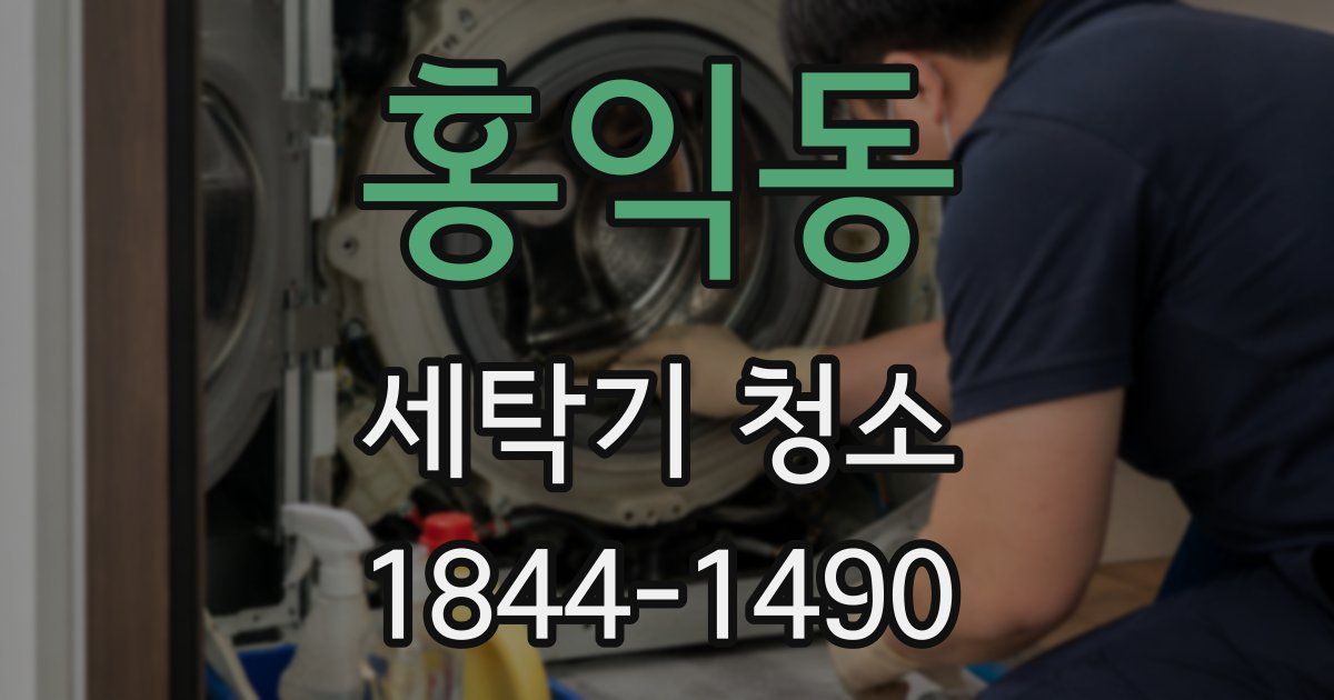 홍익동 세탁기 청소