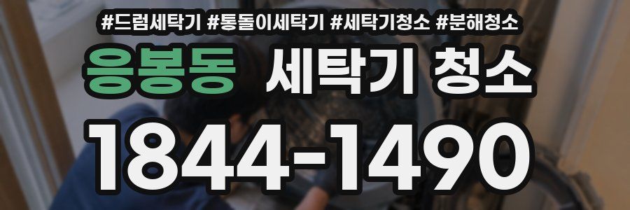 응봉동 세탁기 청소