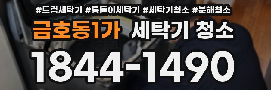 금호동1가 세탁기 청소
