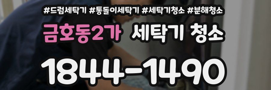 금호동2가 세탁기 청소