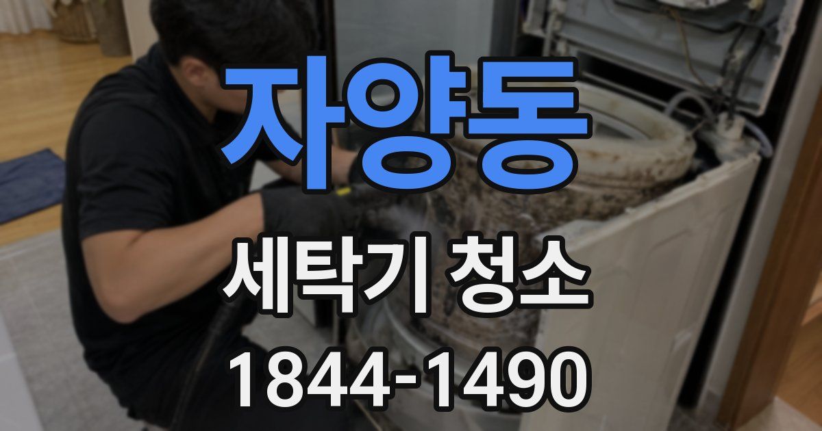 자양동 세탁기 청소