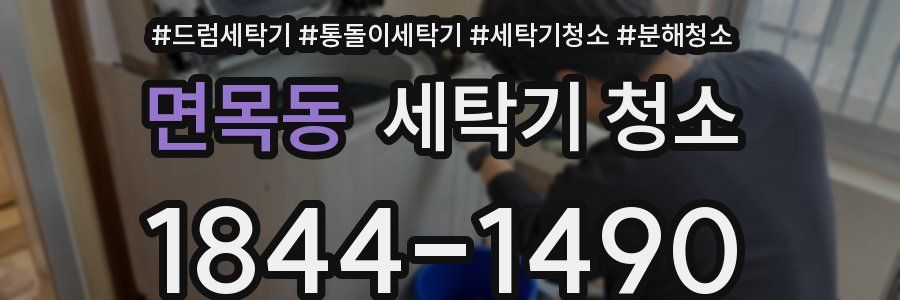 면목동 세탁기 청소