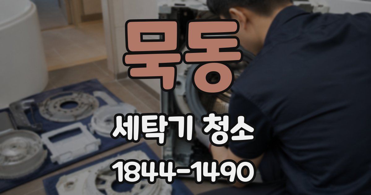 묵동 세탁기 청소