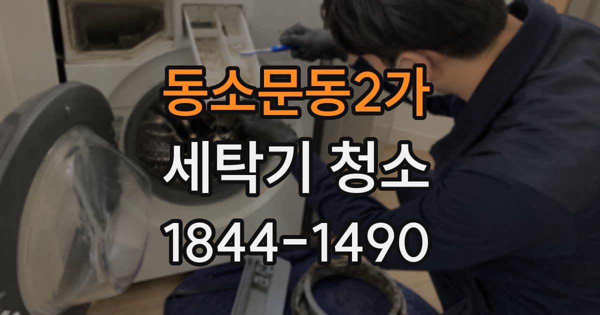 동소문동2가 세탁기 청소