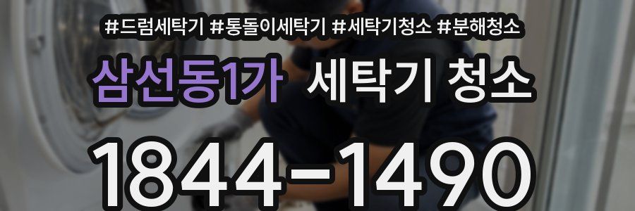 삼선동1가 세탁기 청소