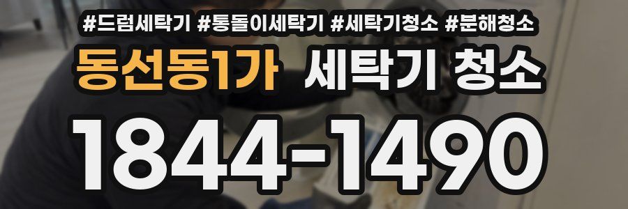 동선동1가 세탁기 청소