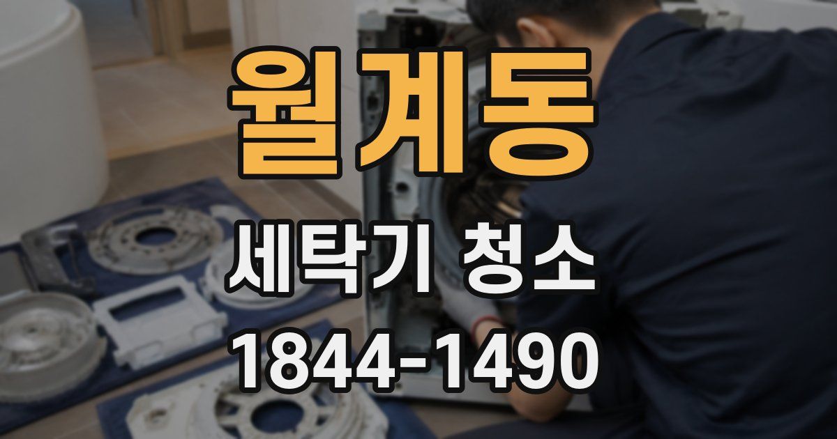 월계동 세탁기 청소