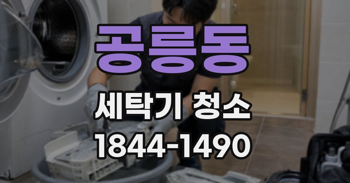 공릉동 세탁기 청소