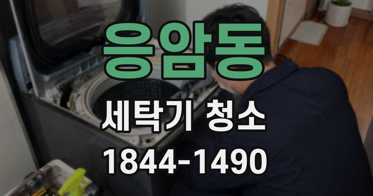 응암동 세탁기 청소