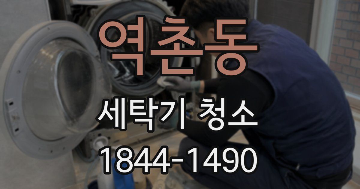 역촌동 세탁기 청소