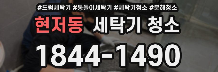 현저동 세탁기 청소