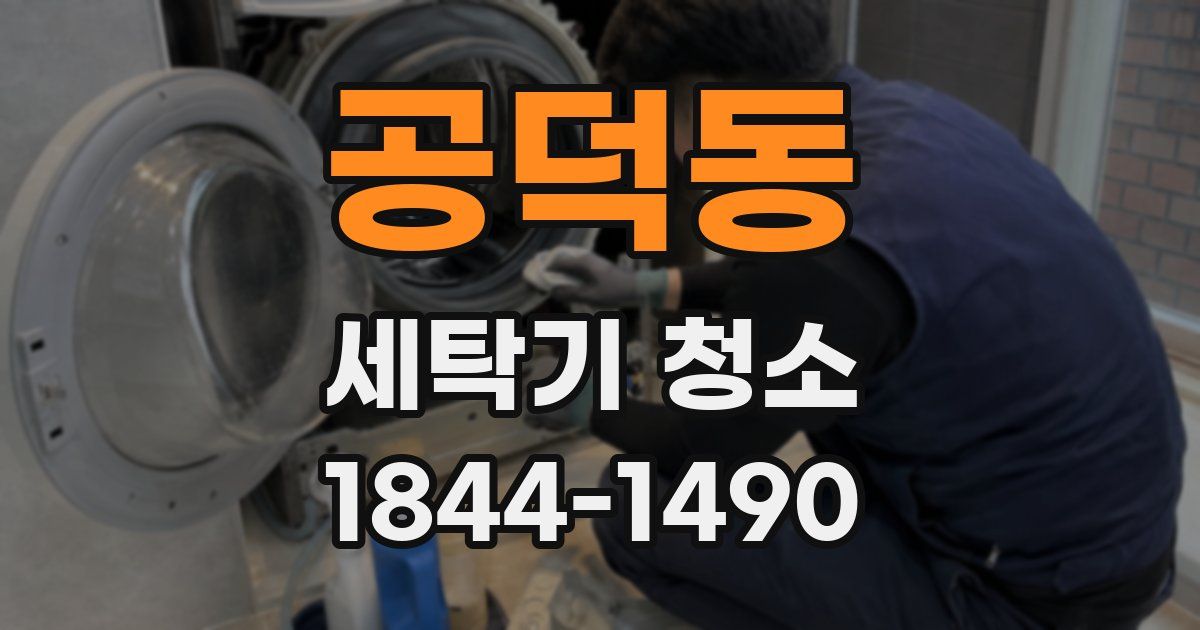 공덕동 세탁기 청소