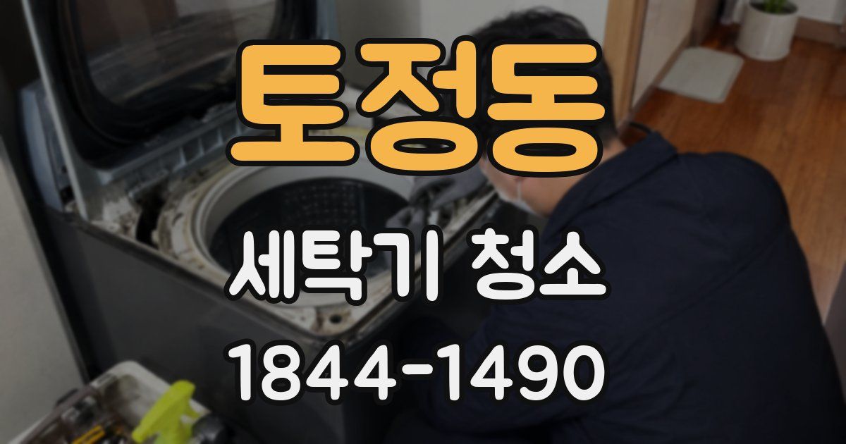 토정동 세탁기 청소