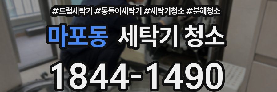 마포동 세탁기 청소