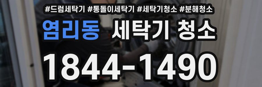 염리동 세탁기 청소