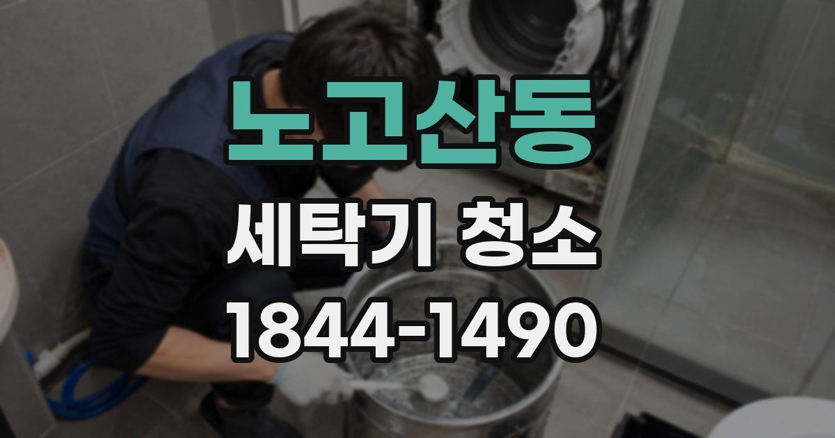 노고산동 세탁기 청소