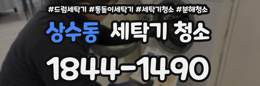 상수동 세탁기 청소