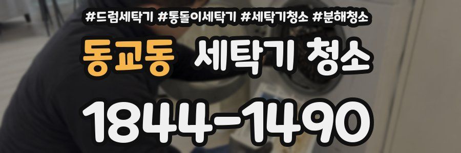 동교동 세탁기 청소