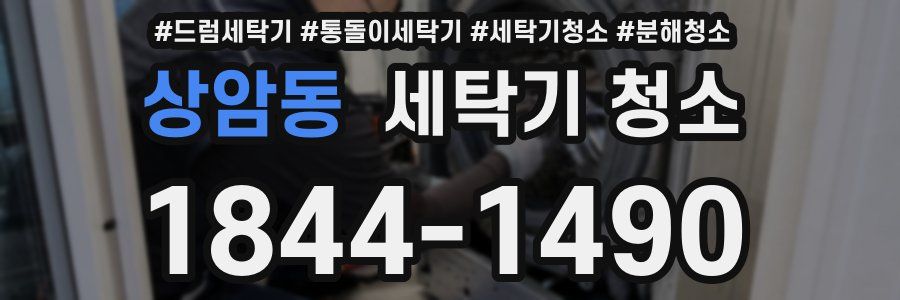 상암동 세탁기 청소