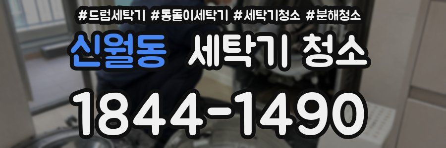 신월동 세탁기 청소