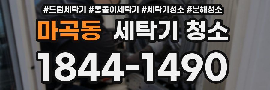 마곡동 세탁기 청소