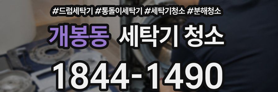 개봉동 세탁기 청소