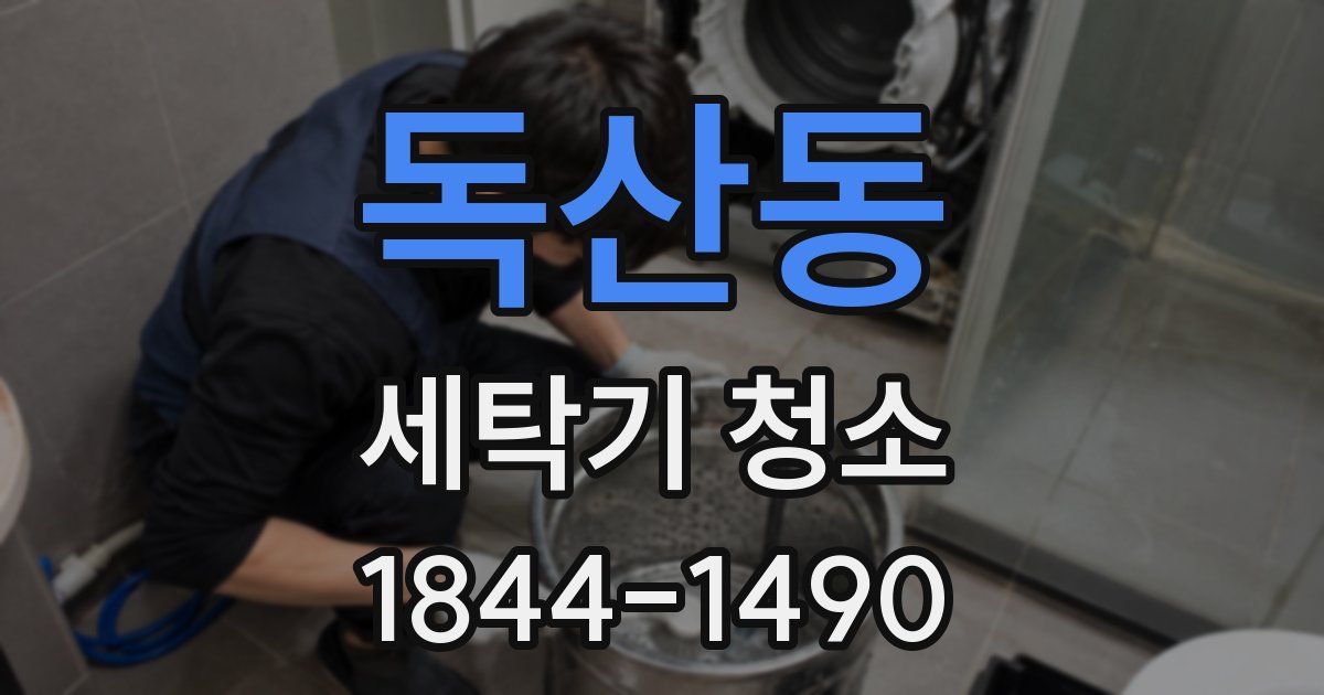 독산동 세탁기 청소