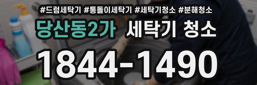 당산동2가 세탁기 청소