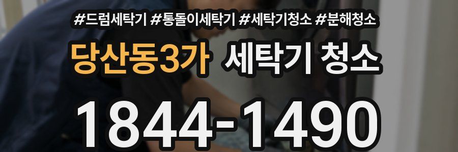 당산동3가 세탁기 청소