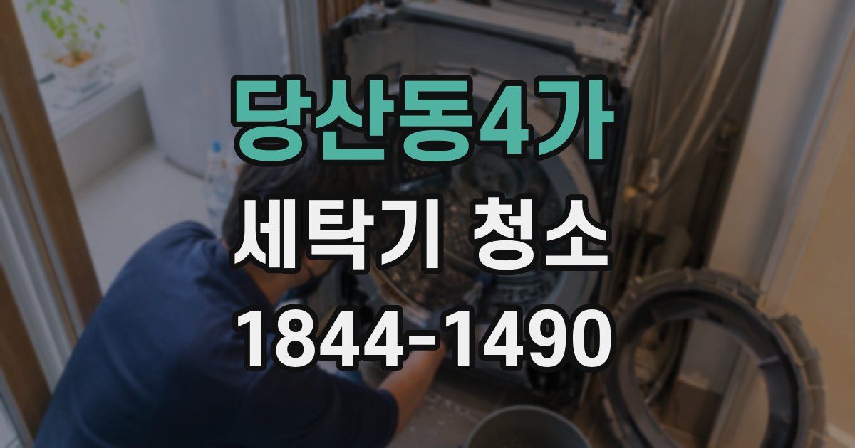 당산동4가 세탁기 청소