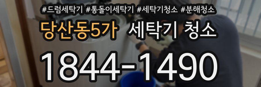 당산동5가 세탁기 청소
