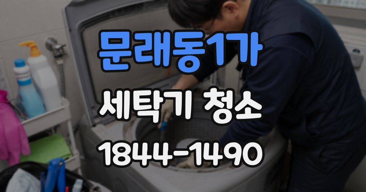 문래동1가 세탁기 청소