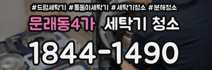 문래동4가 세탁기 청소