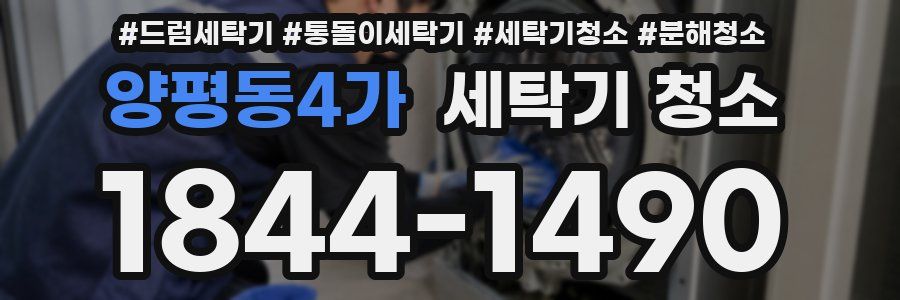 양평동4가 세탁기 청소