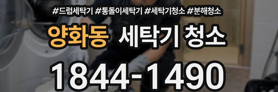 양화동 세탁기 청소